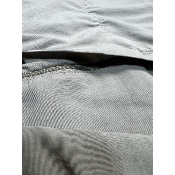 The North Face Pants Mens XL Khaki Tan Convertible Zip Off Belted Hiking 34-36” - Picture 2 of 8